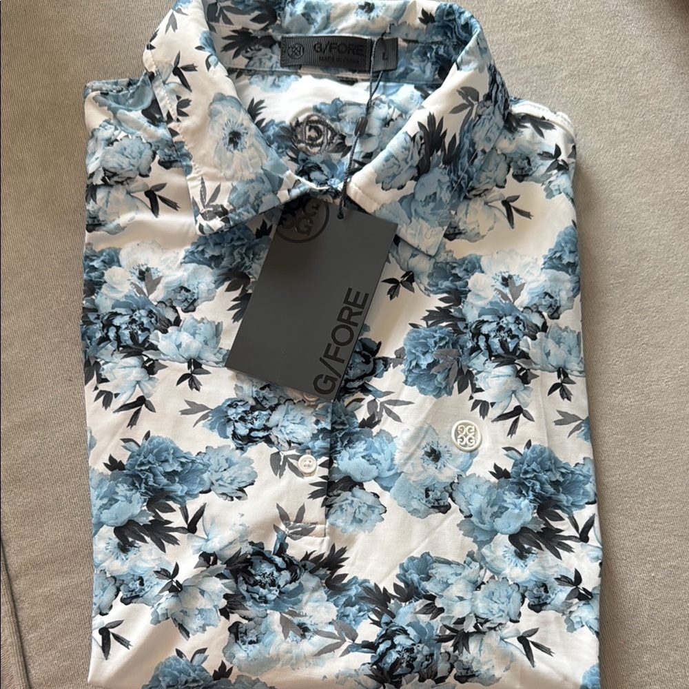 G/FORE Women’s Floral Golf Sleeveless Shirt